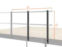 BALAUSTRA ALTEZZA cm 100