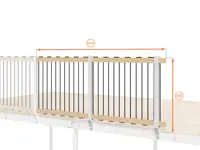 SOPPALCO IN ACCIAIO TS8 SCALA LEGNO