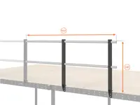 BALAUSTRA ALTEZZA cm 80