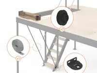 KIT ELEVAZIONE ELETTRICA PER SOPPALCO