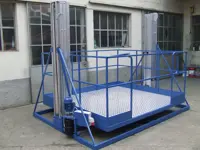 Piattaforme elettroidrauliche o meccaniche