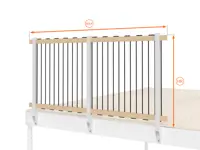 BALAUSTRA  IN CORDA ALTEZZA cm 100