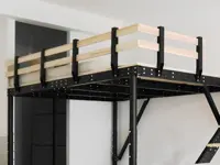 SOPPALCO IN ACCIAIO TS8 LOFTBED