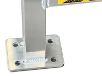 Pedana con fissaggio a terra per macchinari 