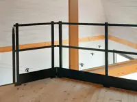 BALAUSTRA UNIVERSALE CON FERMAPIEDI cm 110