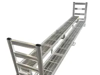 Pedana lunga per macchinari 