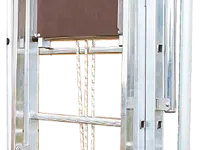 Scala aerea telescopica da appoggio