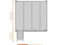 SOPPALCO IN ACCIAIO TS8 SCALA LEGNO