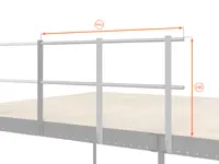 BALAUSTRA ALTEZZA cm 100