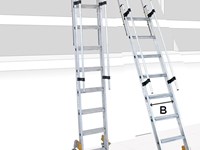 Scale per scaffali scorrevoli su binario