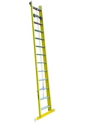 V2FC Scala con fune a 2... - Scala con fune a 2 tronchi 100% in vetroresina...