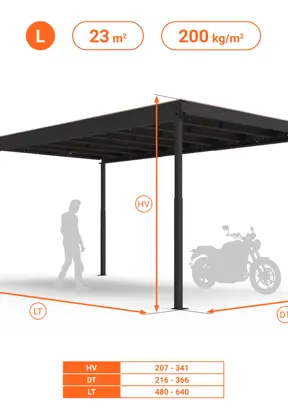 SOPPALCO IN ACCIAIO TL23