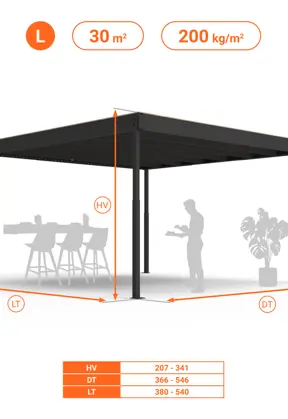 SOPPALCO IN ACCIAIO TL30