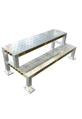 Pedana con fissaggio a terra per macchinari 