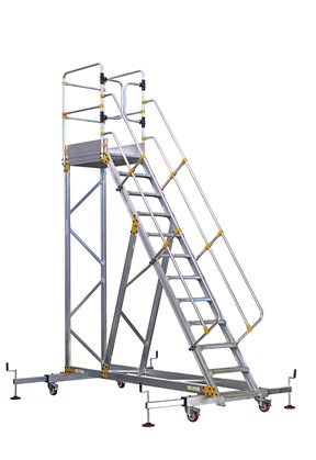 Scala movibile con piattaforma ESEPL