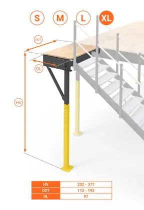 PIANEROTTOLO DI SBARCO XL