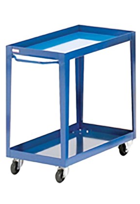 Carrello porta attrezzi a 2 ripiani 80x45