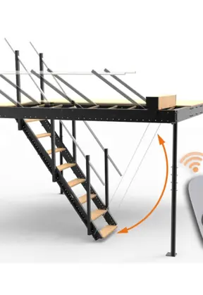 KIT ELEVAZIONE ELETTRICA PER SOPPALCO