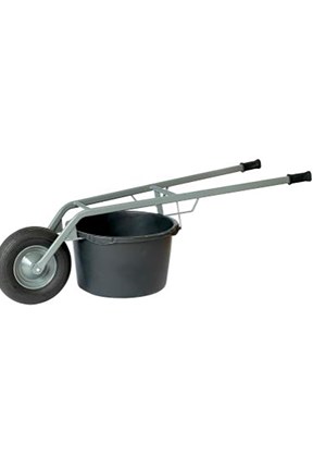 FINESERIE - ULTIMO PEZZO RIMASTO - Carriola Ergonomica Portasecchi Matador