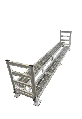 Pedana lunga per macchinari 