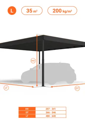 SOPPALCO IN ACCIAIO TL35