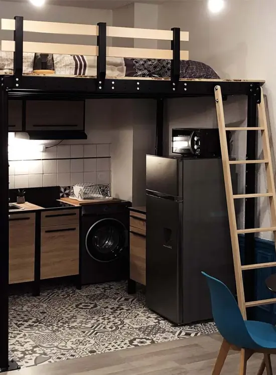 Scala verticale 80°