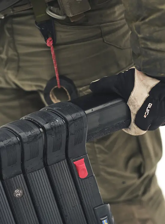 Scala Militare Tattica Telesteps - Scala telescopica ultracompatta per Forze Speciali