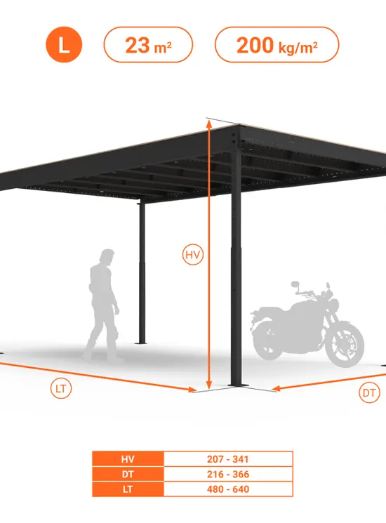 SOPPALCO IN ACCIAIO TL23