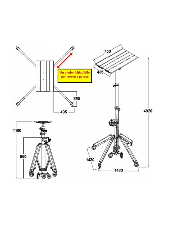 Sollevatore Hoist Elettrico 520