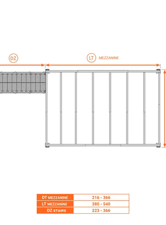 SOPPALCO IN ACCIAIO TL20 NERO CON SCALA COMODA
