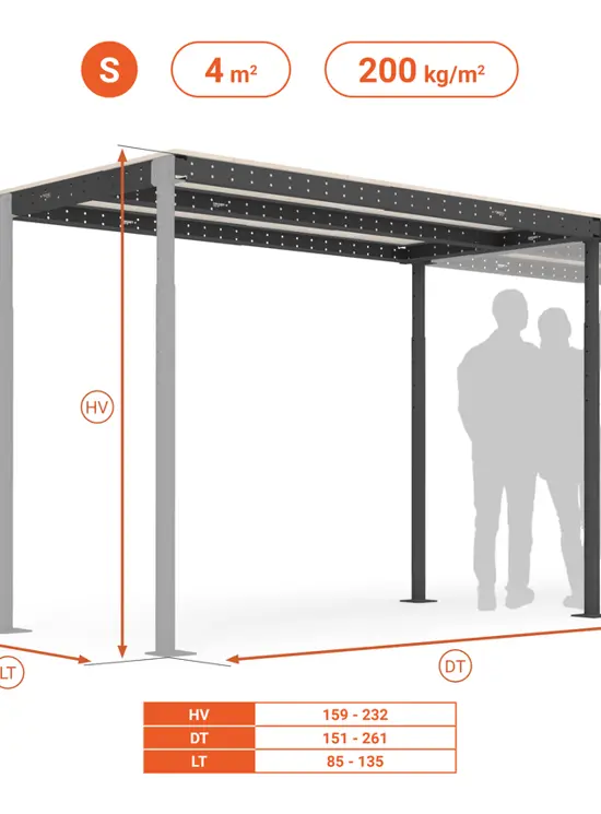 SOPPALCO IN ACCIAIO TS4