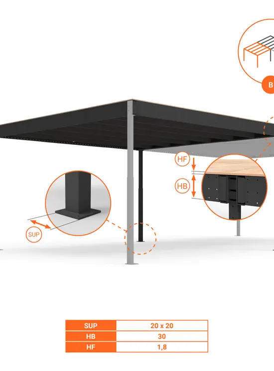 SOPPALCO IN ACCIAIO TL30