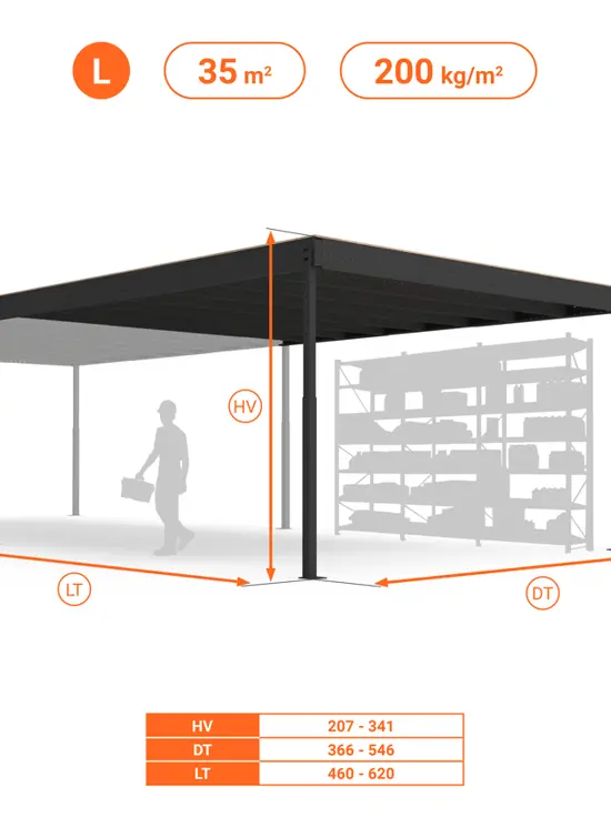 SOPPALCO IN ACCIAIO TL35