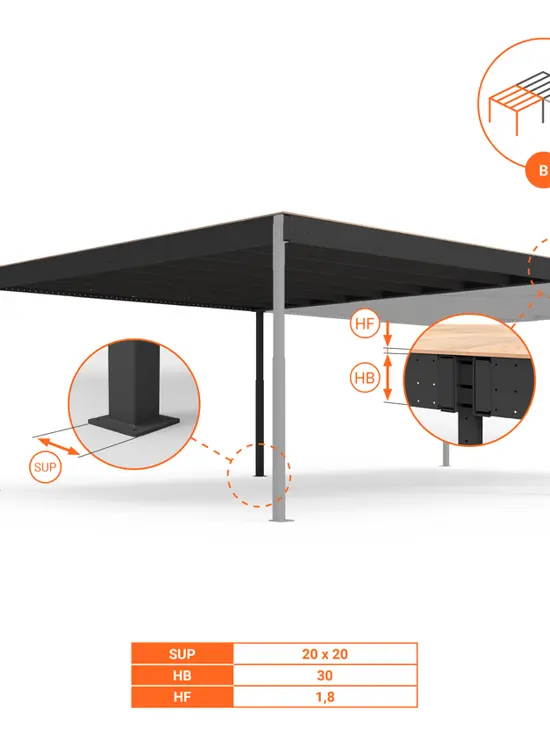 SOPPALCO IN ACCIAIO TL35