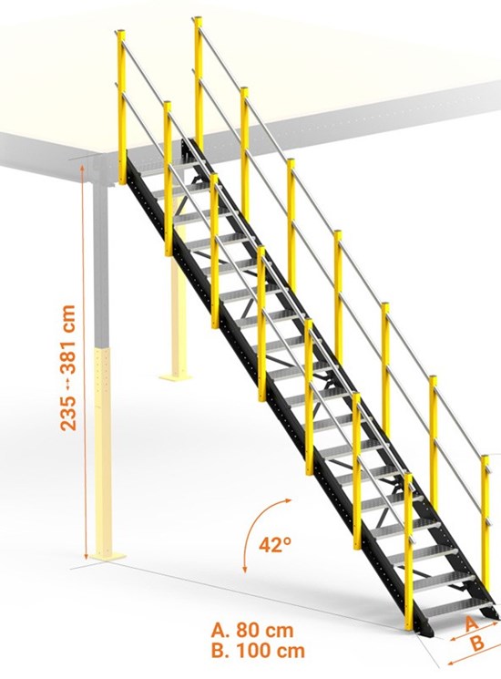 Scala Comoda 42° XL