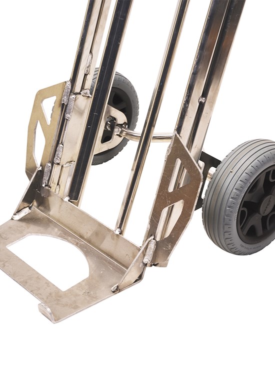 Carrello Alluminio porta bombole