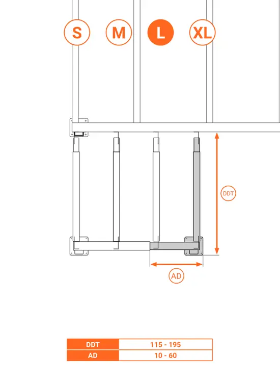 SOPPALCO IN ACCIAIO TL23