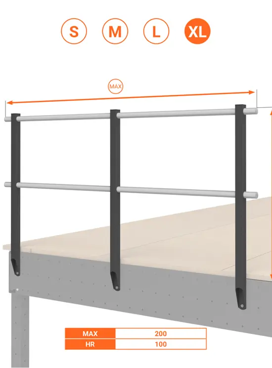 BALAUSTRA ALTEZZA cm 100