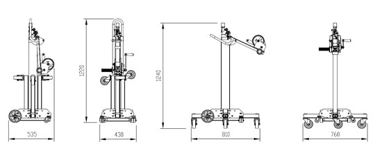 Sollevatore Hoist Manuale 330