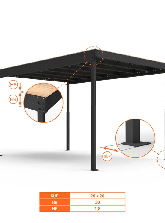 SOPPALCO IN ACCIAIO TL20 NERO CON SCALA COMODA