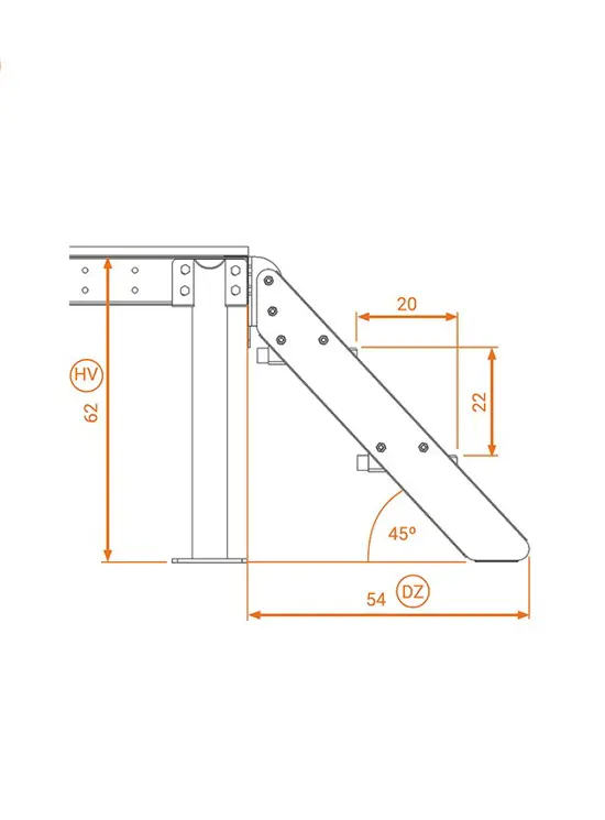 SOPPALCO IN ACCIAIO TS8 MINI BIANCO