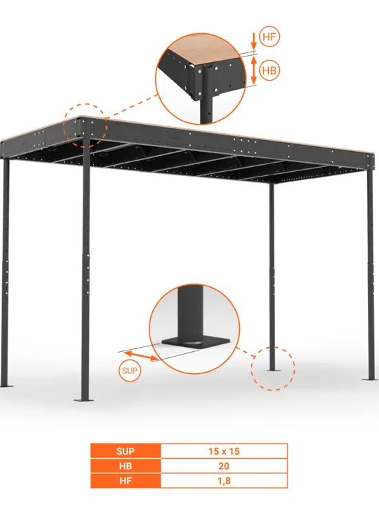 SOPPALCO IN ACCIAIO TM7