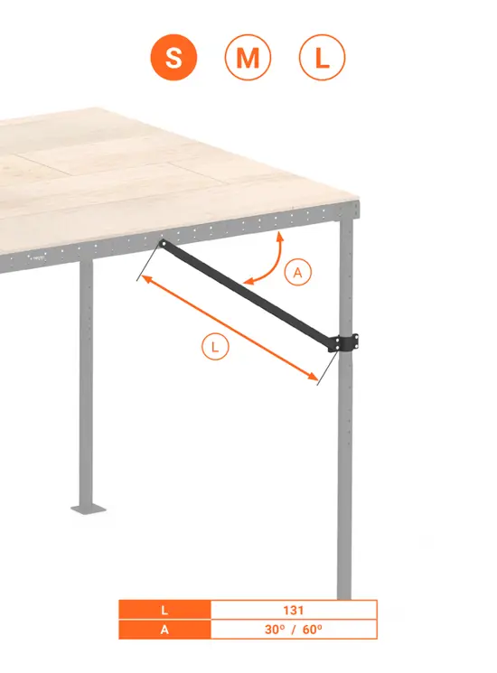 SOPPALCO IN ACCIAIO TS8 SCALA COMODA