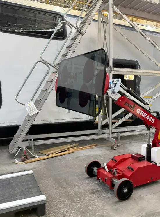 Sollevatore manipolatore di vetri GRE 485