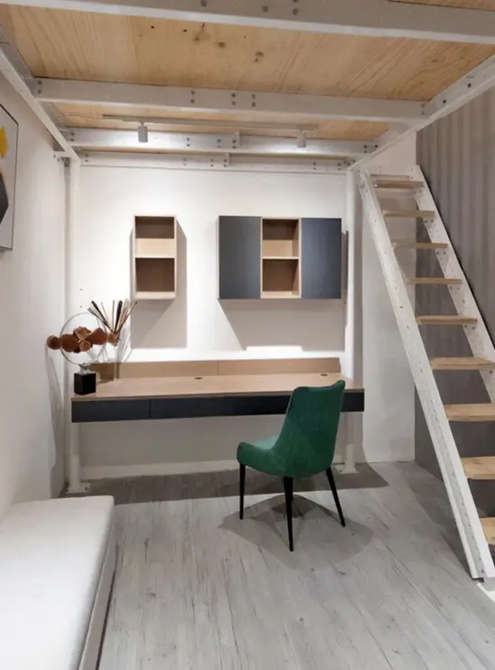 SOPPALCO IN ACCIAIO TS8 LOFTBED