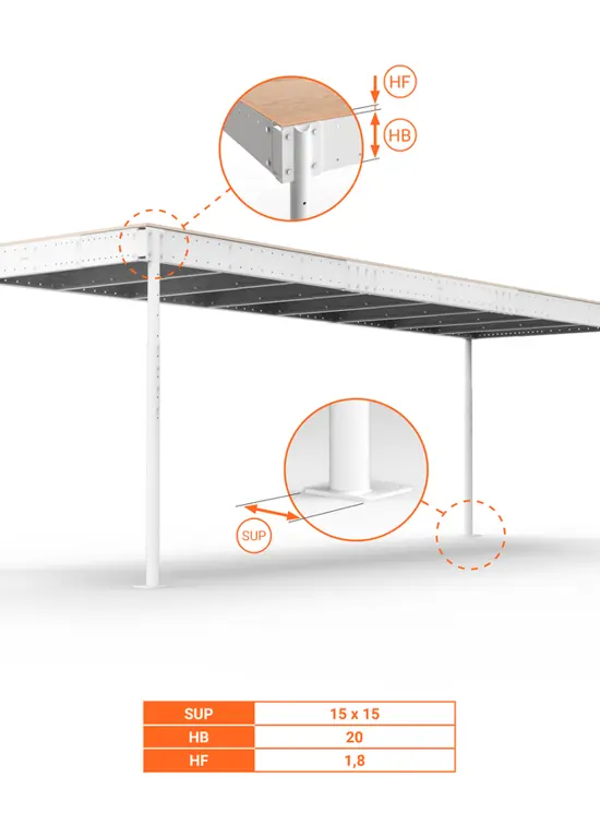 SOPPALCO IN ACCIAIO TM10