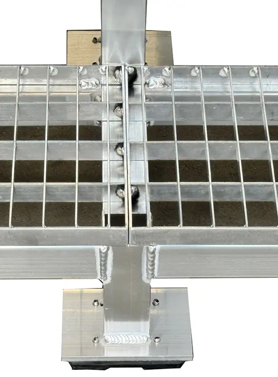 Pedana lunga per macchinari 