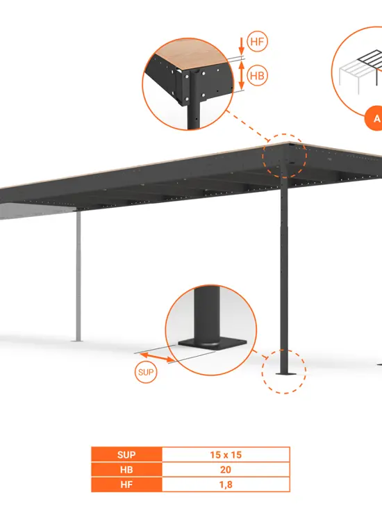 SOPPALCO IN ACCIAIO TM10