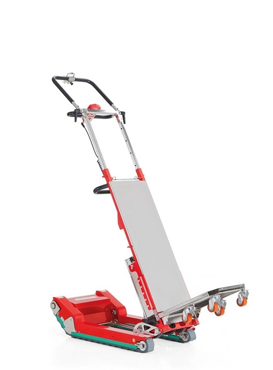 Carrello Elettrico Saliscale Cingolato