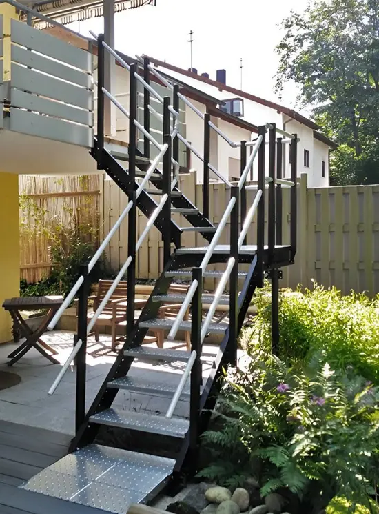 Scala Comoda 42° con pianerottolo 
